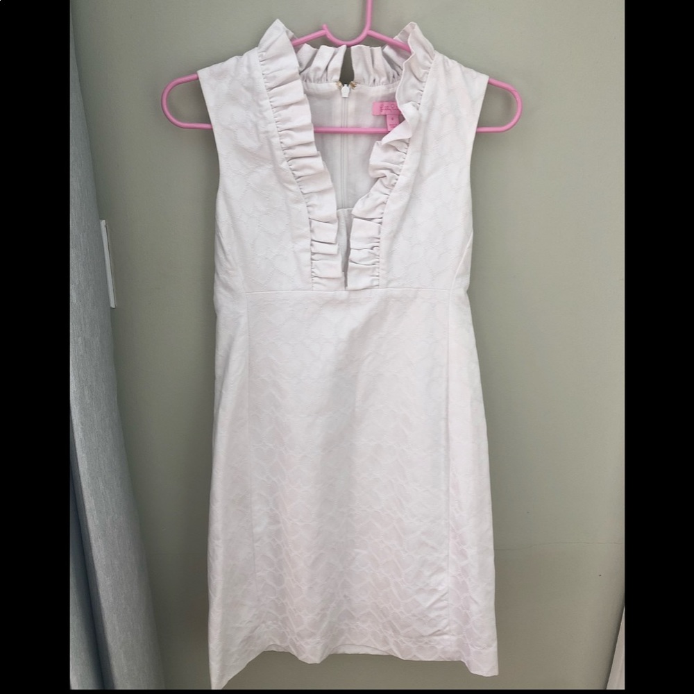 Lilly Pulitzer White Shift Dress